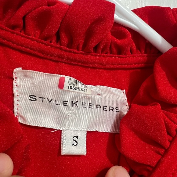 Stylekeepers Elegant Red Asymmetrical Dress size S - Picture 6 of 14